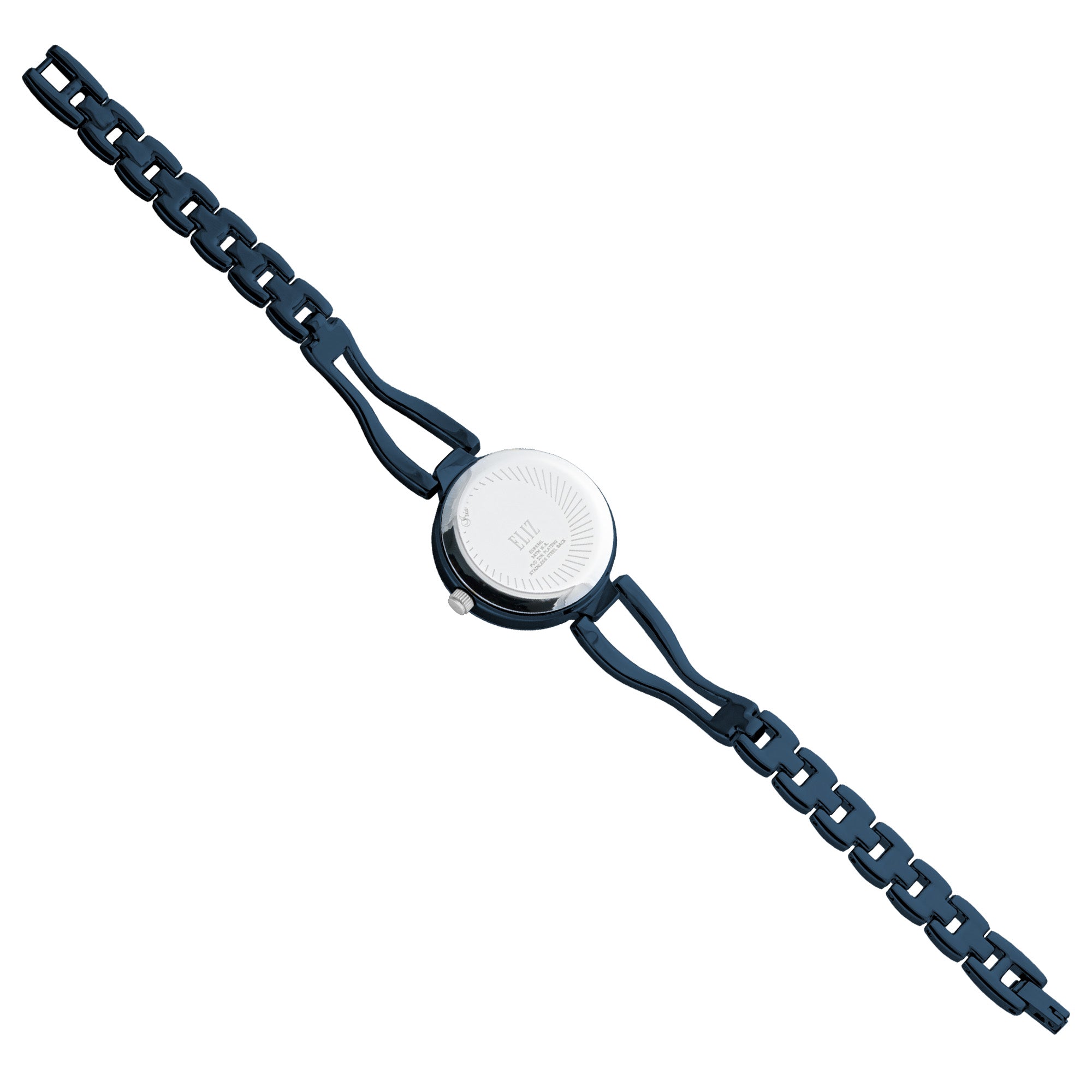 ELIZ  ES8936L2BBB METAL CASE AND BRACELET THREE-HANDS WOMEN'S WATCH