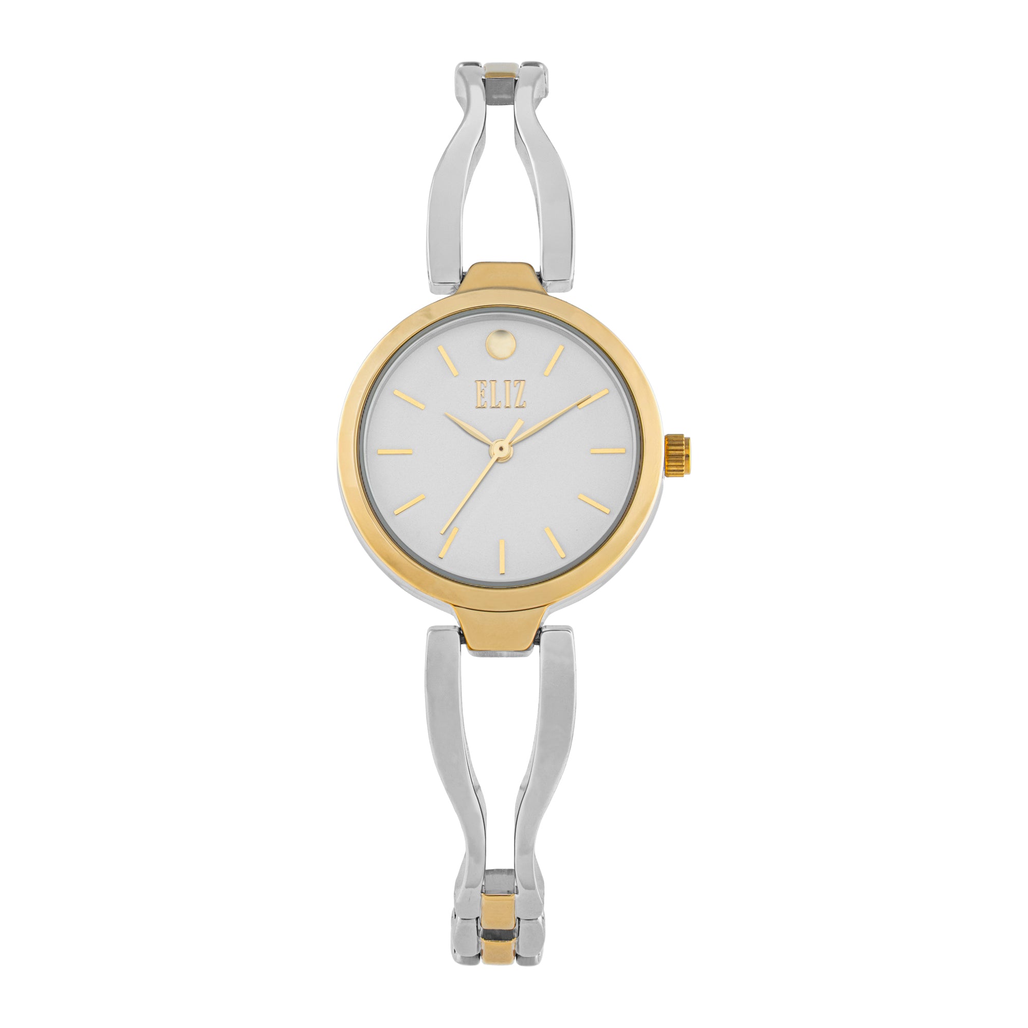 ELIZ ES8936L2TST METAL CASE AND BRACELET THREE-HANDS WOMEN'S WATCH