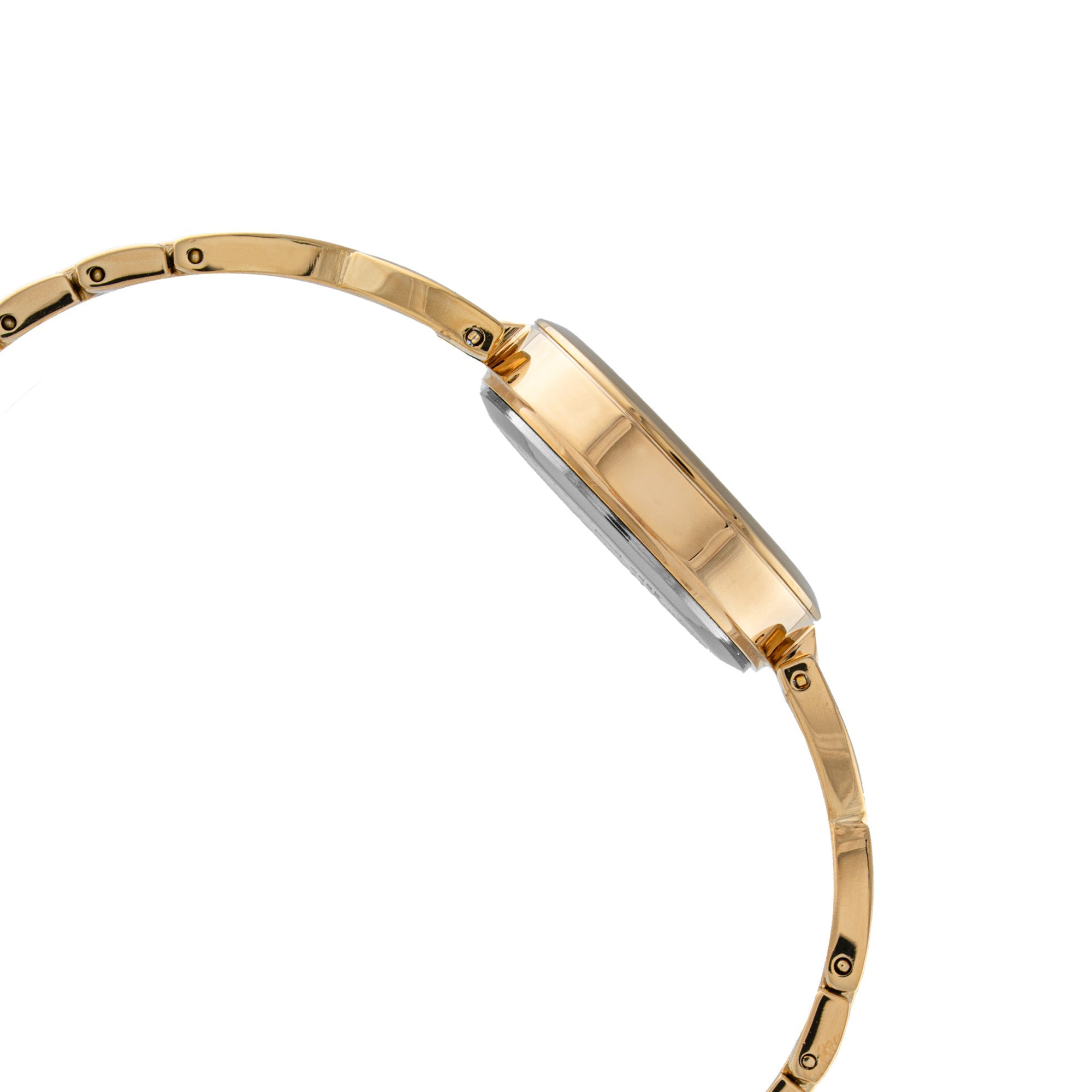 ELIZ ES8937L2GEG Metal Case and Bracelet Three-hands Women's Watch