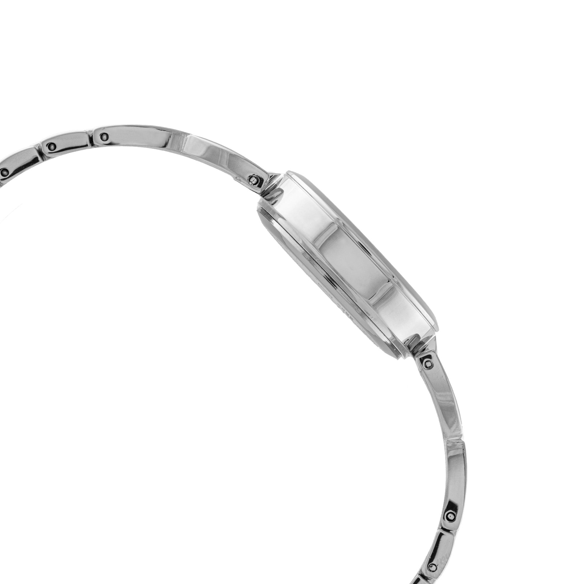 ELIZ  ES8937L2SIS Metal Case and Bracelet Three-hands Women's Watch