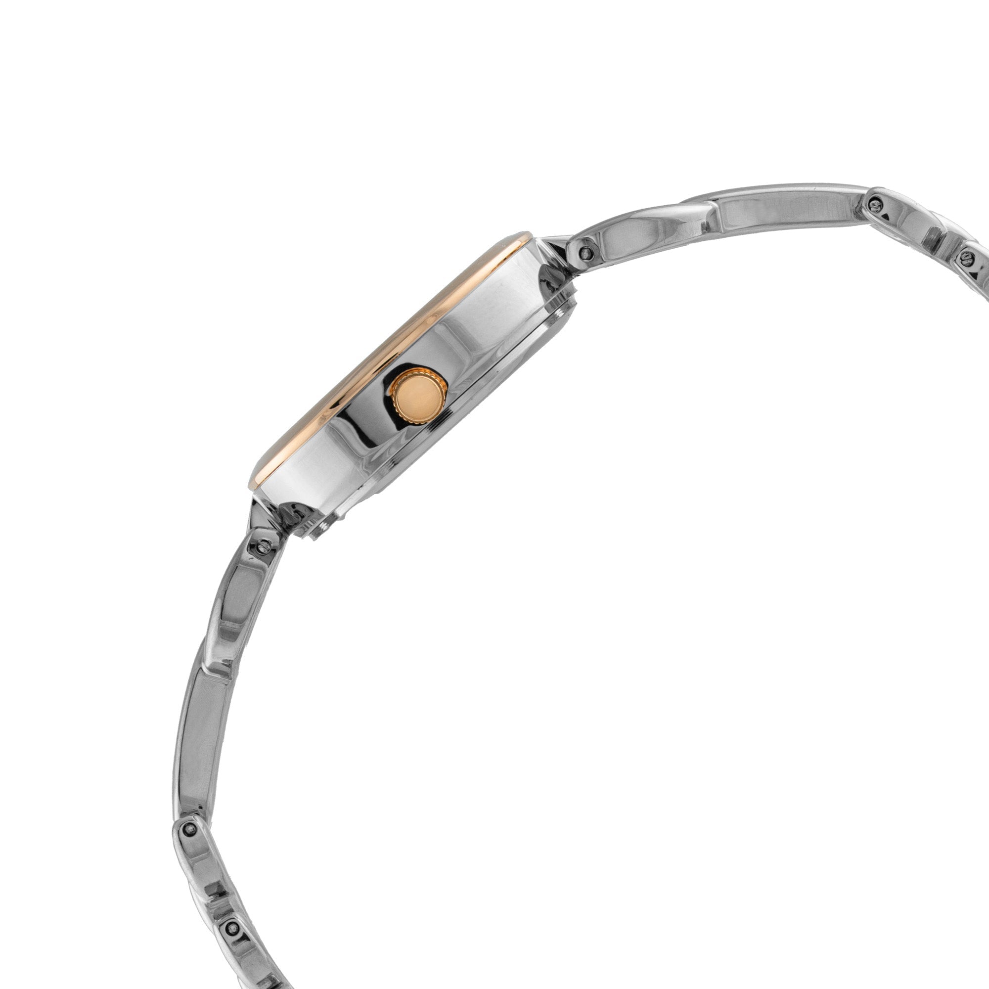 ELIZ  ES8938L2USU Metal Case and Bracelet Three-hands Women's Watch