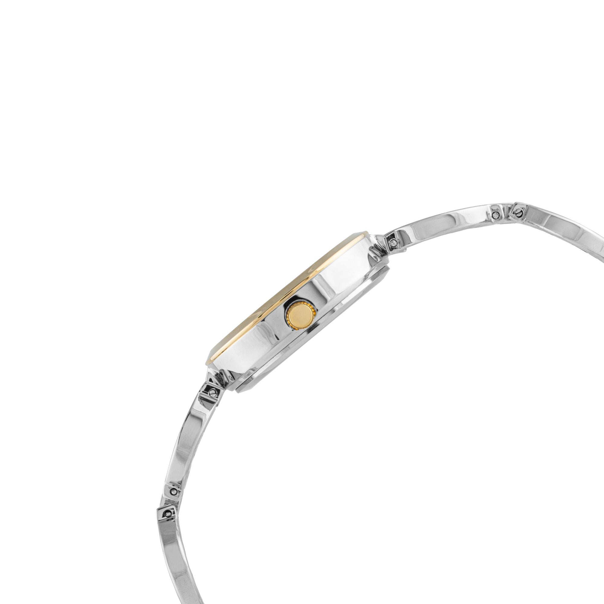ELIZ ES8939L2TCT METAL CASE AND BRACELET THREE-HANDS WOMEN'S WATCH