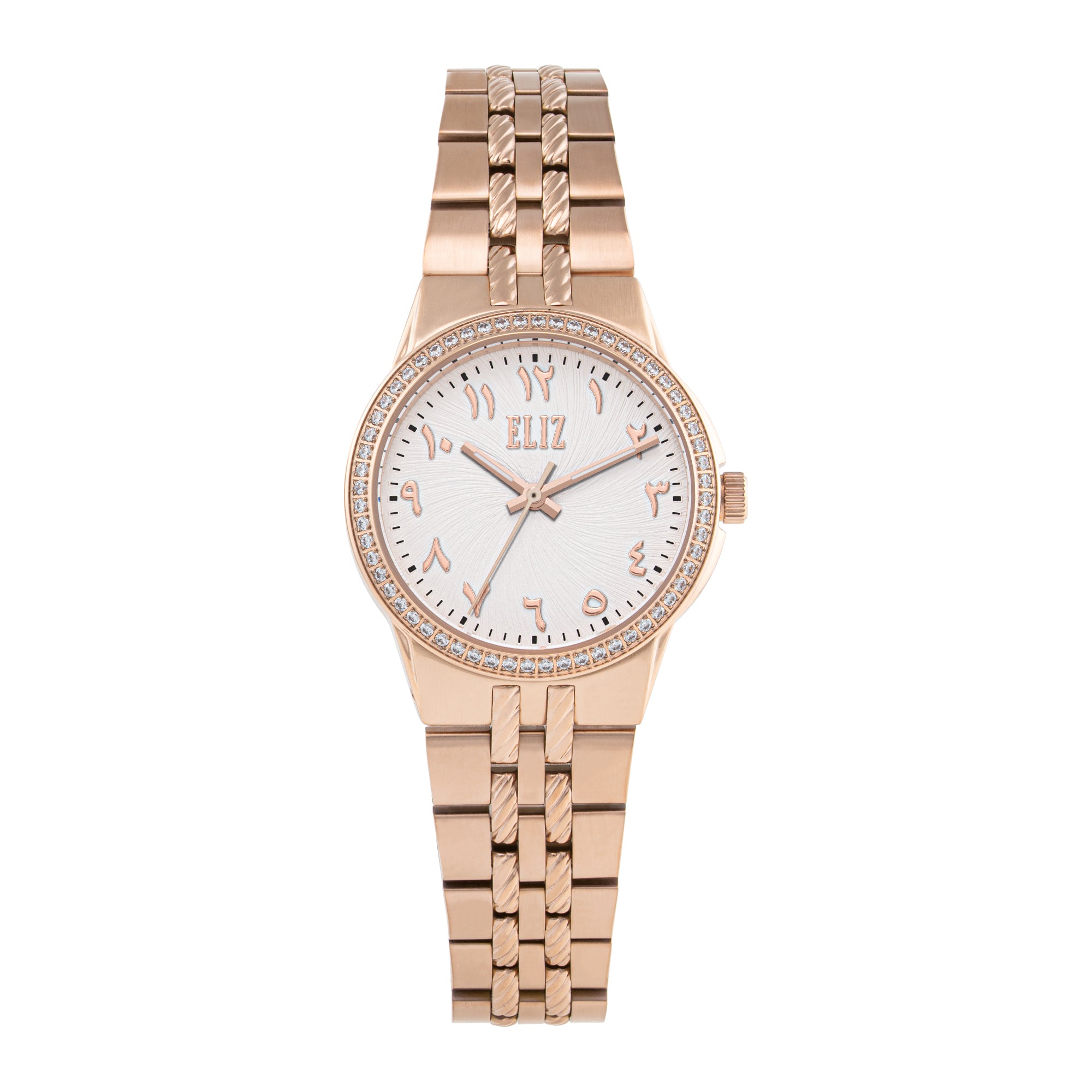 ELIZ ES8944L2RSR SS Case & Band Three-hands Women's Watch