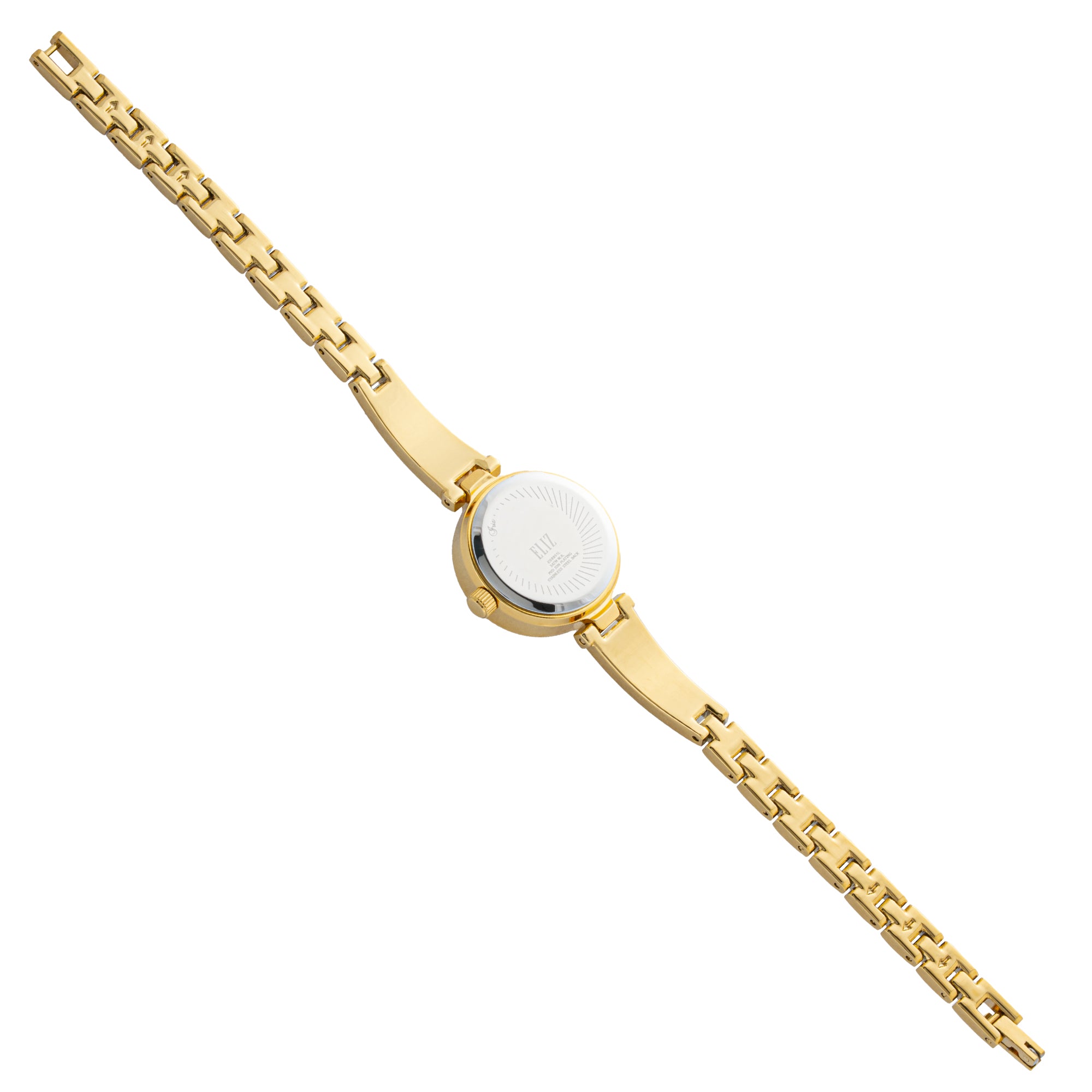 ELIZ ES8951L2GNG Metal Case and Bracelet 3-Hands Women's Watch