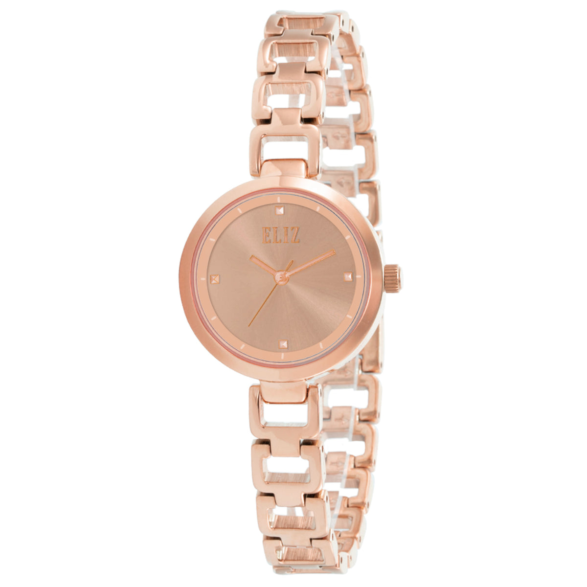 ELIZ ES8956L2RPR Metal Case and Bracelet 3-Hands Women's Watch (Copy)