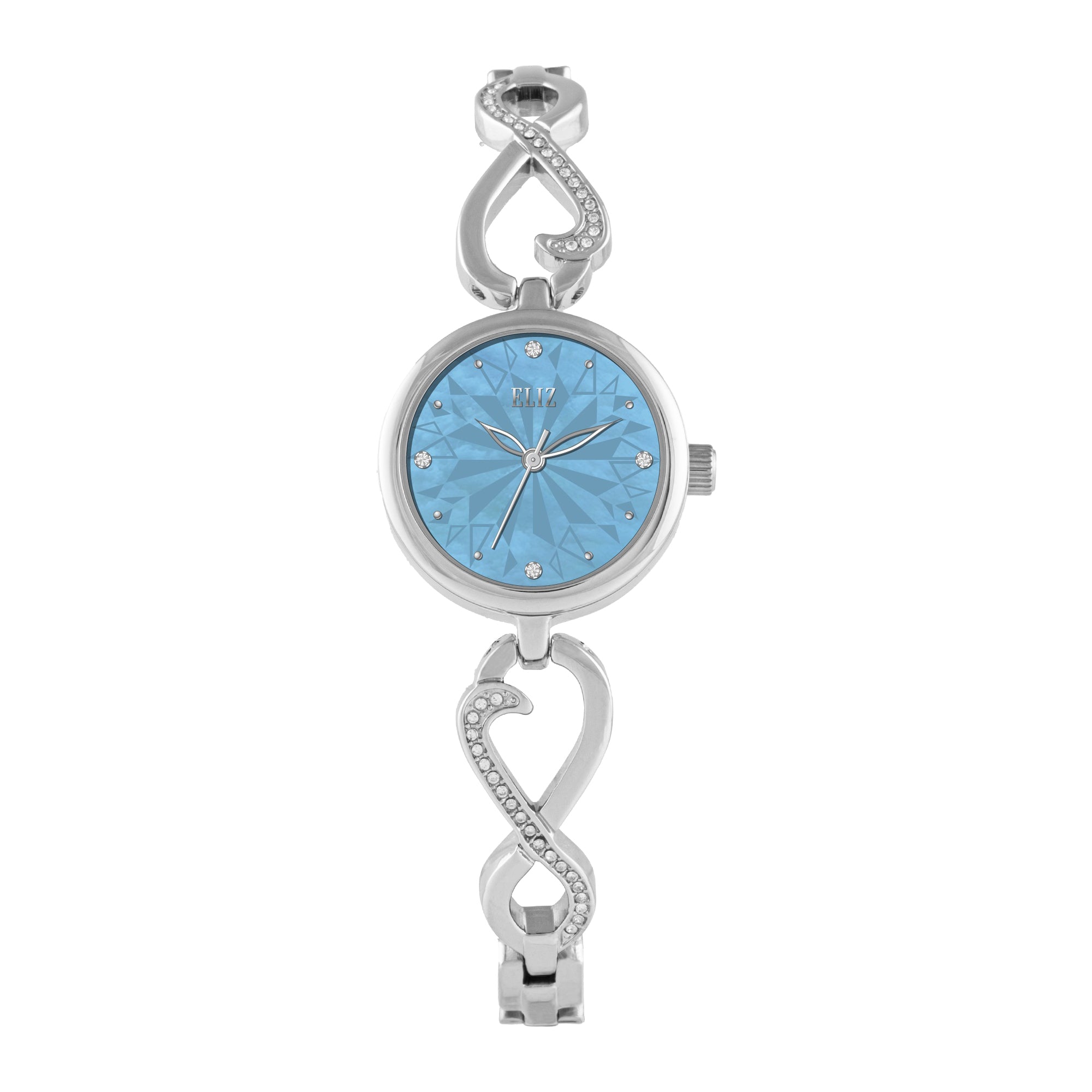 ELIZ ES8967L2SIS Metal Case and Bracelet 3-Hands Women's Watch