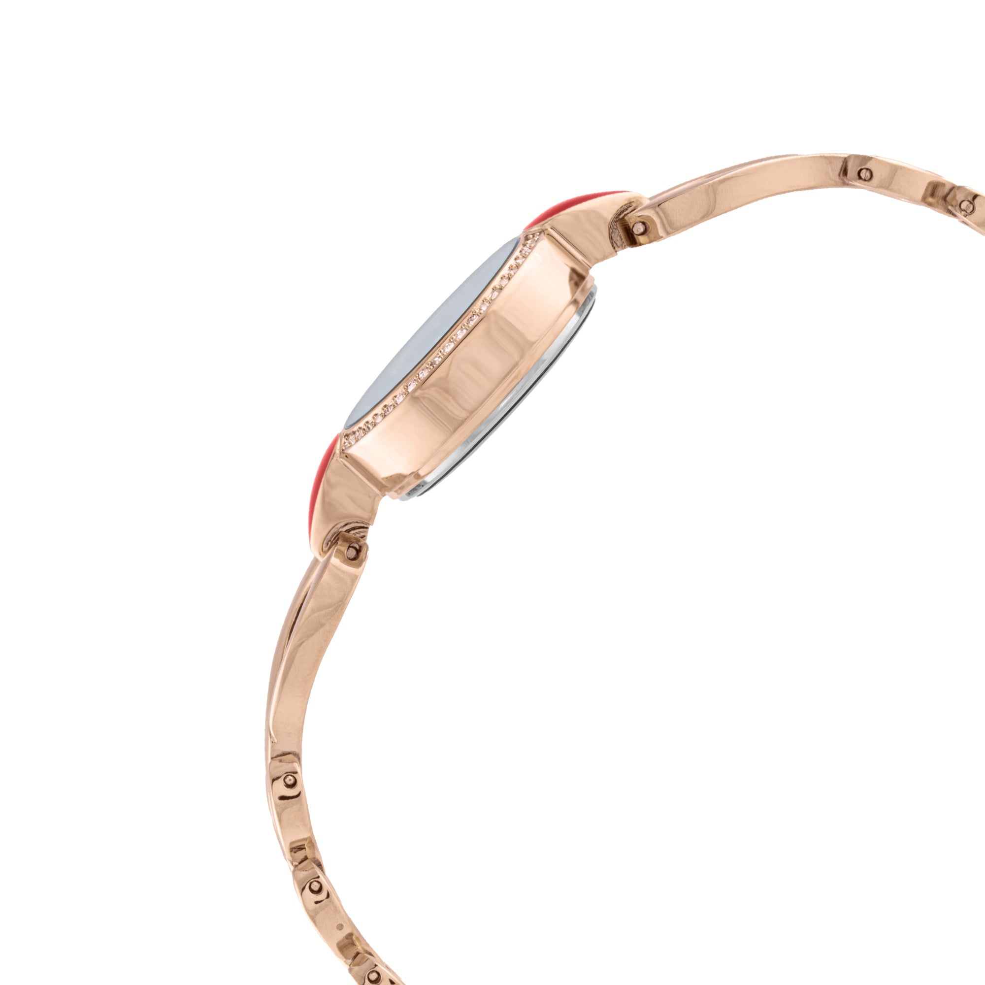 ELIZ ES8968L2RRR Metal Case and Bracelet 3-Hands Women's Watch