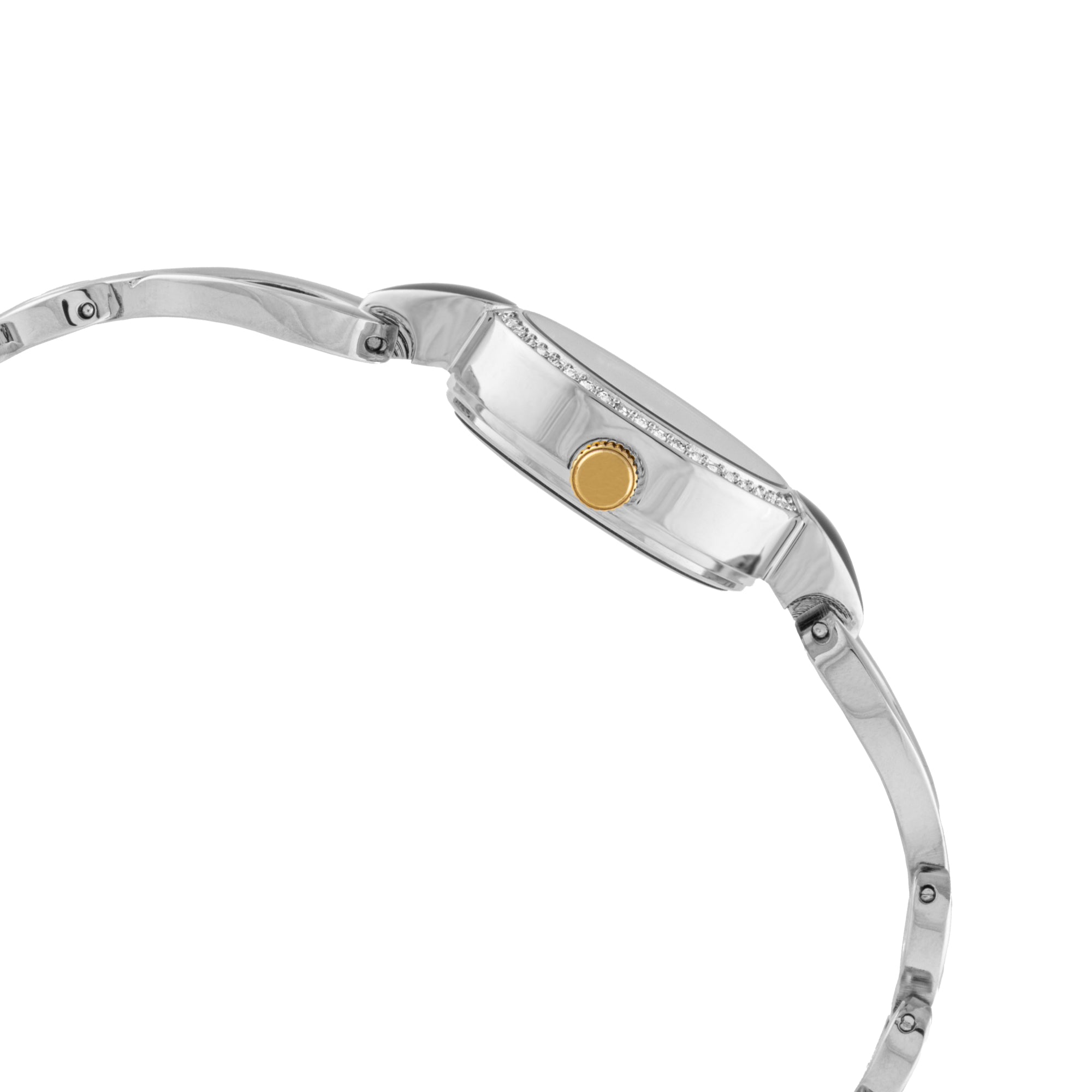 ELIZ ES8968L2TNT Metal Case and Bracelet 3-Hands Women's Watch