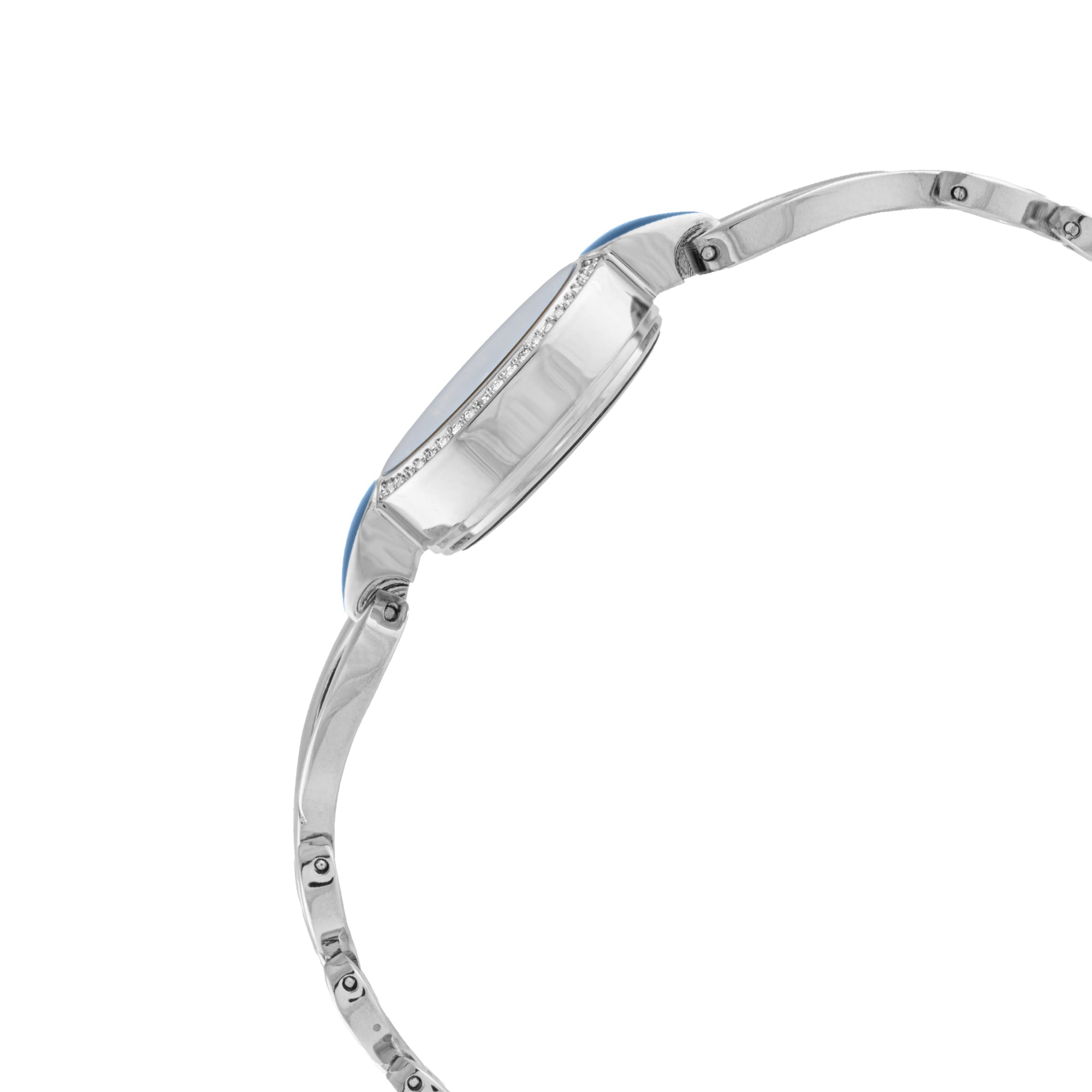 ELIZ ES8968L2UBU Metal Case and Bracelet 3-Hands Women's Watch