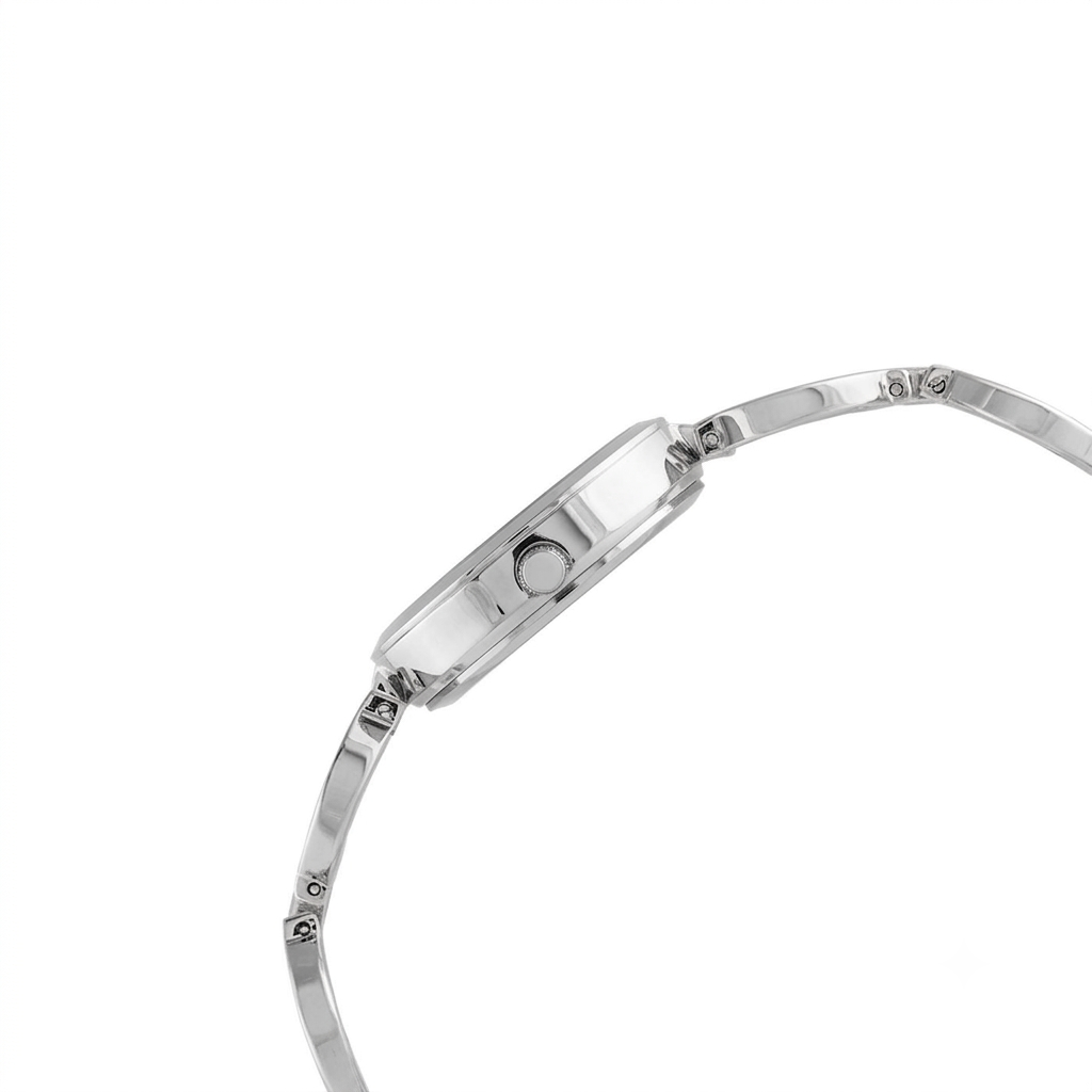 ELIZ ES8997L2SBS METAL CASE AND BRACELET THREE-HANDS WOMEN'S WATCH