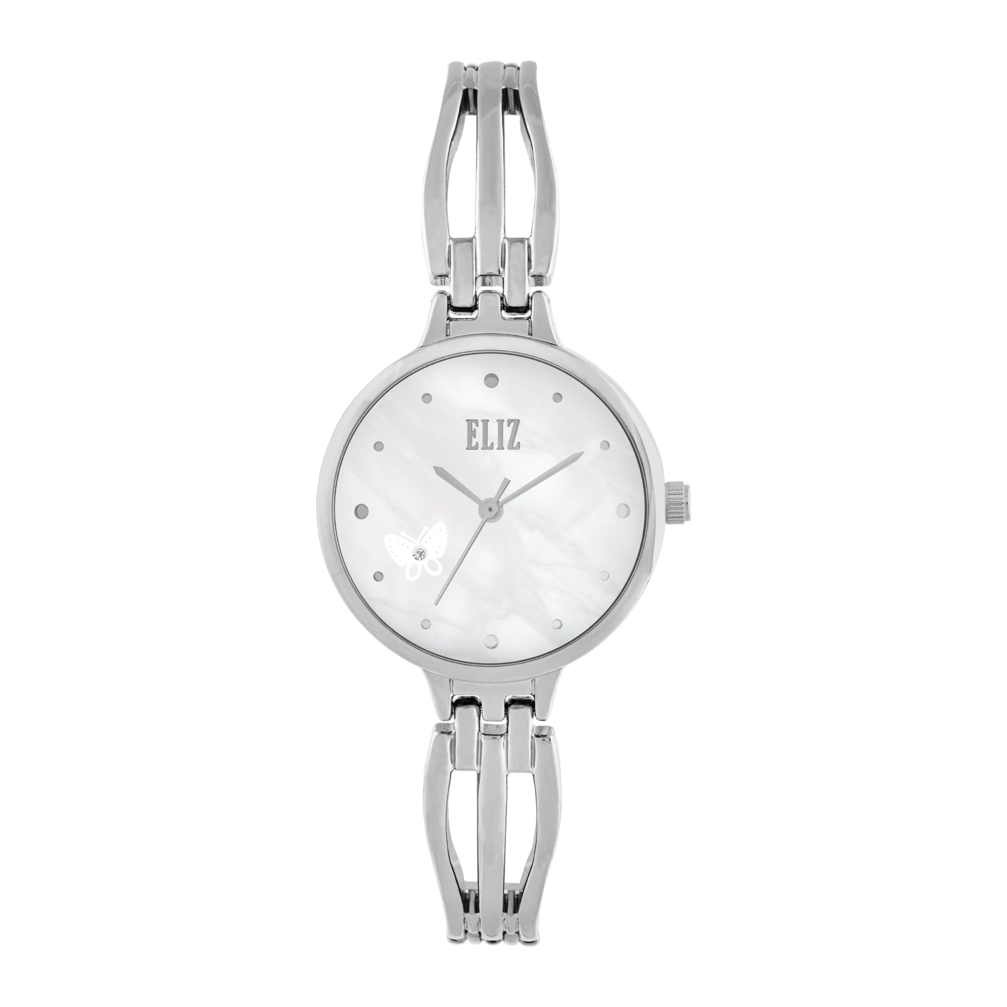 ELIZ ES8940L2SHS METAL CASE AND BRACELET THREE-HANDS WOMEN'S WATCH