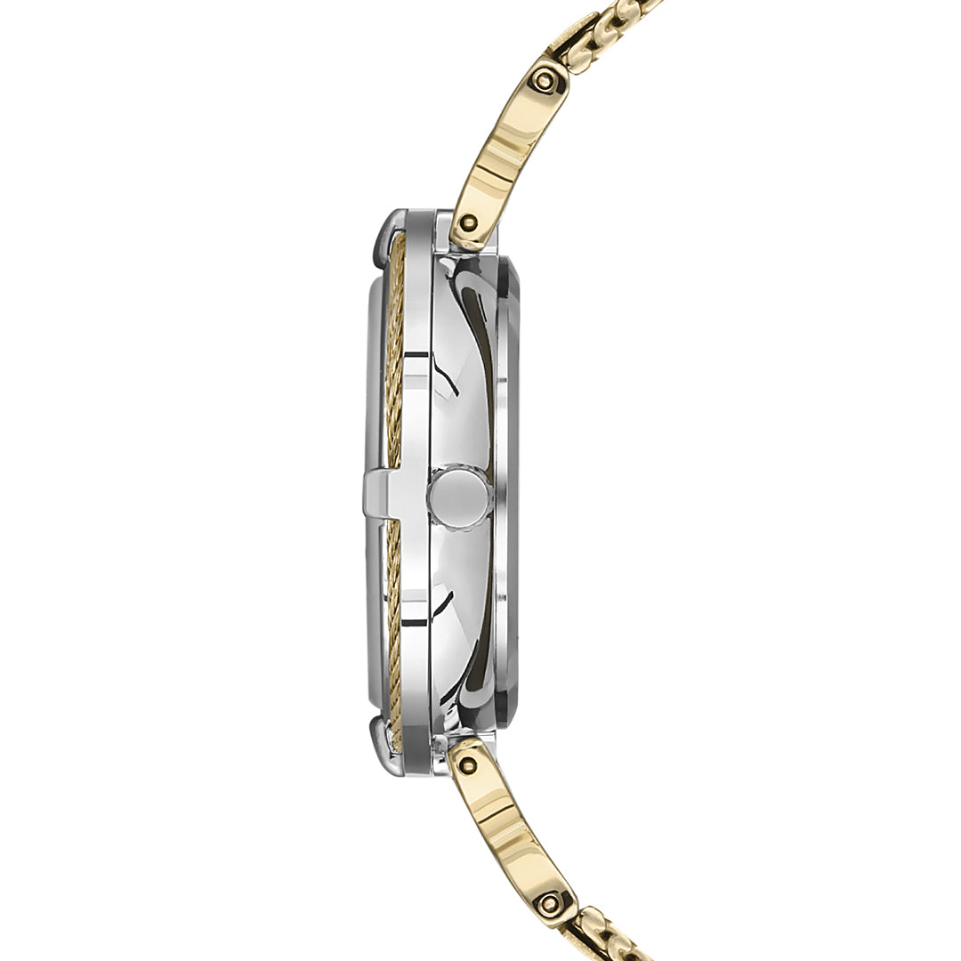 FERRO F21092C-D SS Caseback & Mesh Strap Japan Women's Watch