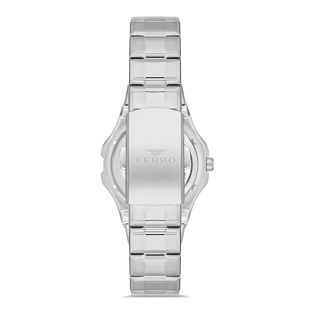 FERRO FL21358A-A SS Caseback & Band Japan Women's Watch