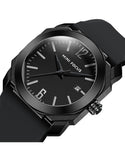MINI FOCUS MF0248G.03 SS Caseback & Silicone Date Men's Watch