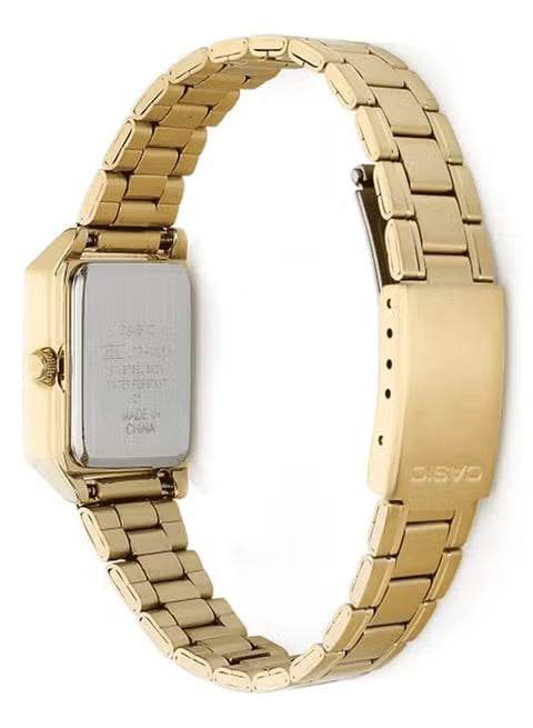 Casio LTP-V007G-9BUDF Gold Ion Plated Case SS Band Women's Watch