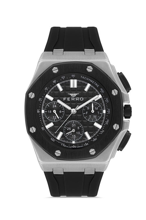 FERRO FM43001D-J  Silicone Band Men's Watch