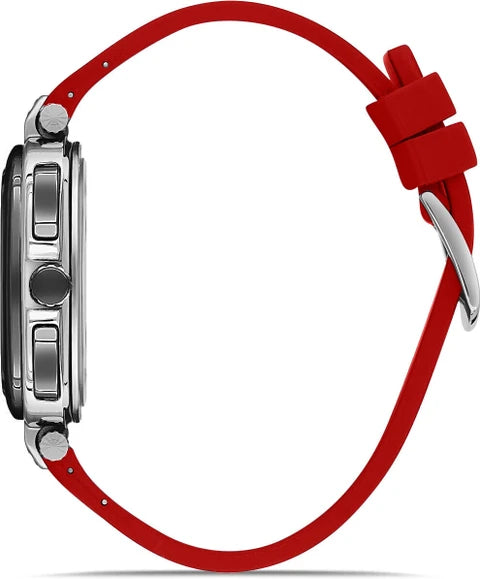 FERRO FM11352D-J8 SS Caseback & Silicone Multifunction Men's Watch