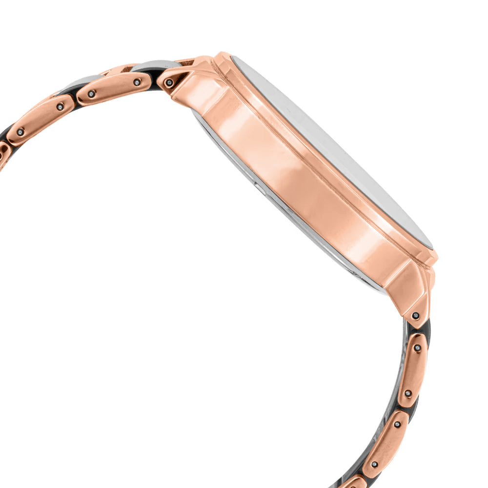 BLADE Jazz Crimson SS Case & SS/Ceramic Band Date Men's Watch