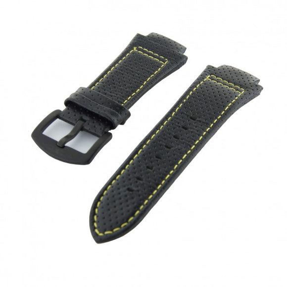 Blade Black Leather Strap 3403GSS 1