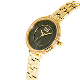 ELIZ ES8693L2GNG PVD Gold Plated Case and Band Women's Watch