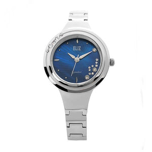 Eliz women's Blue Mother of pearl Dial stainless steel case and band analog watch ES8563L2SQS 1