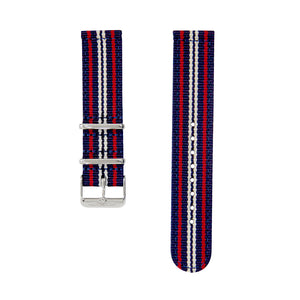 BLADE Navy Blue-Red-White NATO Strap