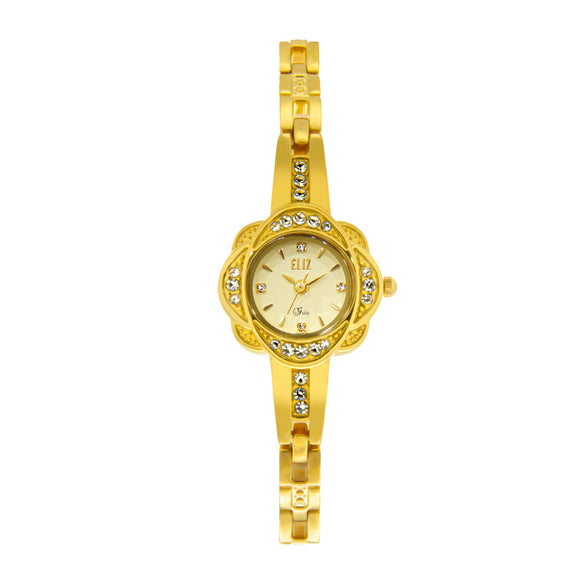 ELIZ ES25-8102L GC SS Caseback Jewelry Bracelet Women's Watch
