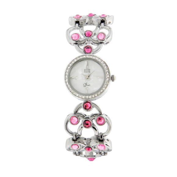 ELIZ ES25-8302L SH SS Case Jewelry Bracelet Women's Watch