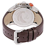 Blade Men's Brown Dial Rose Gold Bezel Brown Leather Strap Chronograph Watch 3508GSS-TOO 3