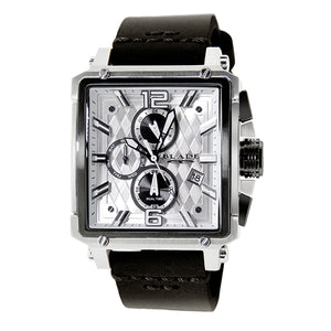 BLADE Vertex Mono 3550G1MUN Men's Square Shaped Genuine Leather Watch