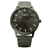 Blade men's Grey Dial PVD Gunmetal Plated Stainless Steel Case and Band Urban Gun 1