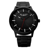 Blade men's Black Dial PVD Black Plated Stainless Steel Case and Band Urban Imprint 1