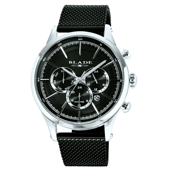 BLADE Men's Stainless Steel Multifunction Watch - Fusion Black