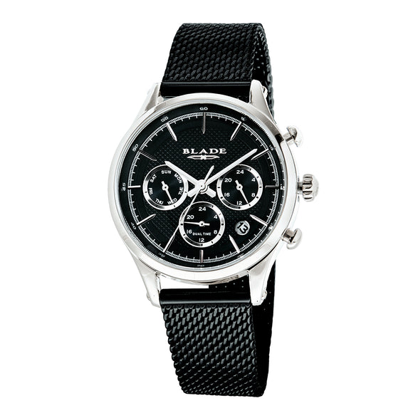 BLADE Women's Stainless Steel Multifunction Watch - Fusion Ladies Black