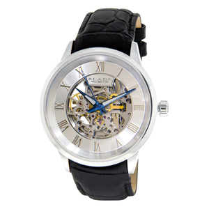 BLADE Falco Sempre 3605G1SWN SS Case Black Leather Strap Men's Watch