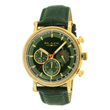 BLADE Aura 54 Power 3634G1GEE SS Green Leather Men's Watch - Front