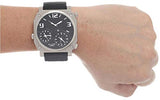Blade Men's Multi Time Black Dial Leather Strap Watch 10-3178G-SNNw 2