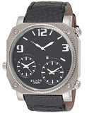 Blade Men's Multi Time Black Dial Leather Strap Watch 10-3178G-SNNw 1 