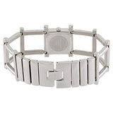 Blade Womens Patterned Effect Dial Ladder Style Band Hardened Mineral Glass Stainless Steel Watch 2604LSS-SP 3