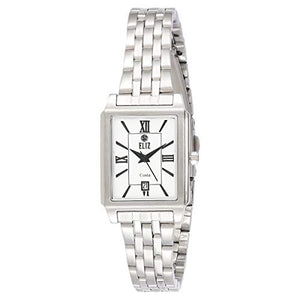 ELIZ ES15-8047L-SWn Stainless Steel Case and Band Women's Watch