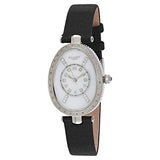 Blade Women's White Mother of Pearl Dial Black Leather Strap Watch 2731L-SHN 1