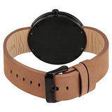 Bart & Melon Unisex Black Dial Brown Leather Band Analog Watch 15-DG015-2NNO 3