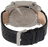 Blade Men's Multi Time Black Dial Leather Strap Watch 10-3178G-SNNw 3