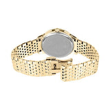 Eliz women's Mother of pearl Dial Gold plated stainless steel case and back Analog Watch ES8518L2GHG 3