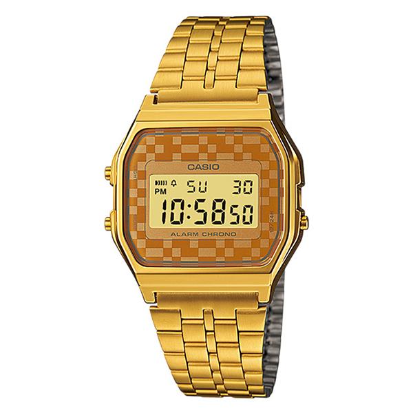 Casio Gold Plated Digital Watch A159WGEA-9A