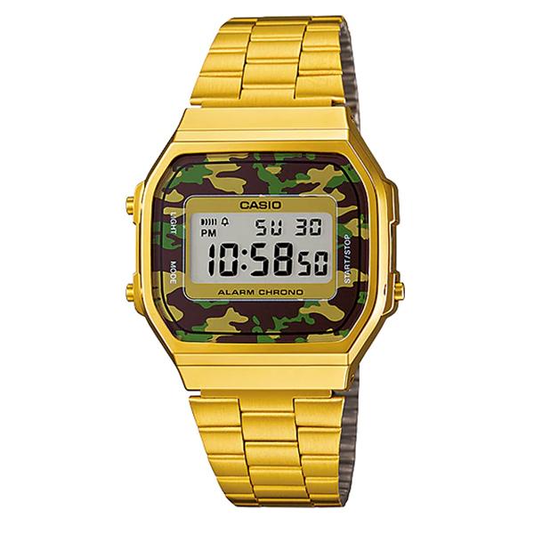 Casio Unisex Digital Watch - A168WEGC-3D