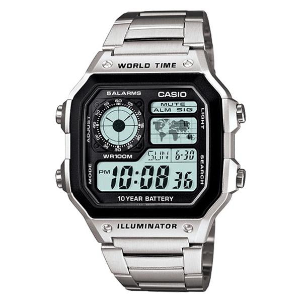 Casio Men's Digital Watch - AE-1200WHD-1A