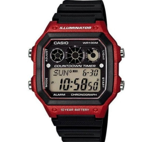 CASIO AE-1300WH-4AVDF Resin Case Resin Band Men's Watch