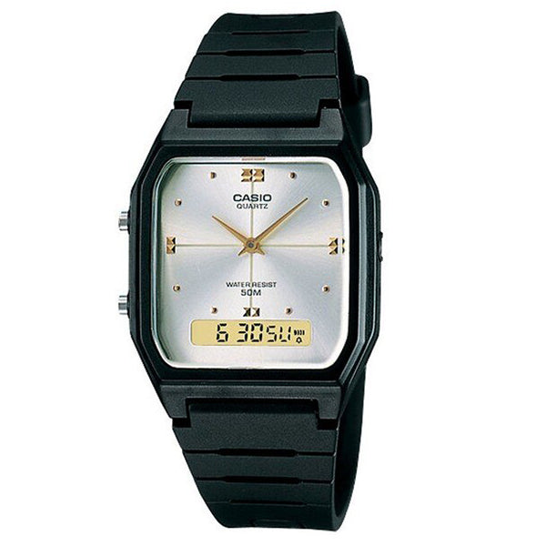 Casio AW-48HE-7A Resin Case And Band Resin Glass Quartz Movement Watch