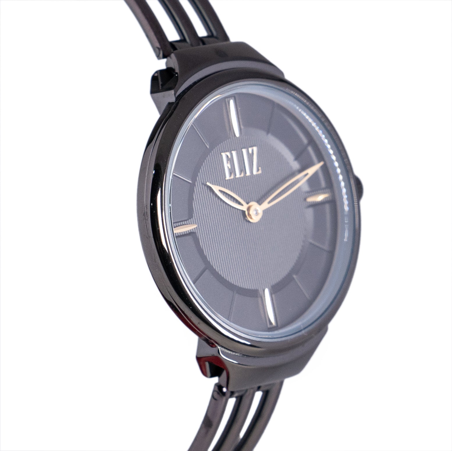 ELIZ ES8692L2NNN PVD Black SS Case and Bracelet Women's Watch